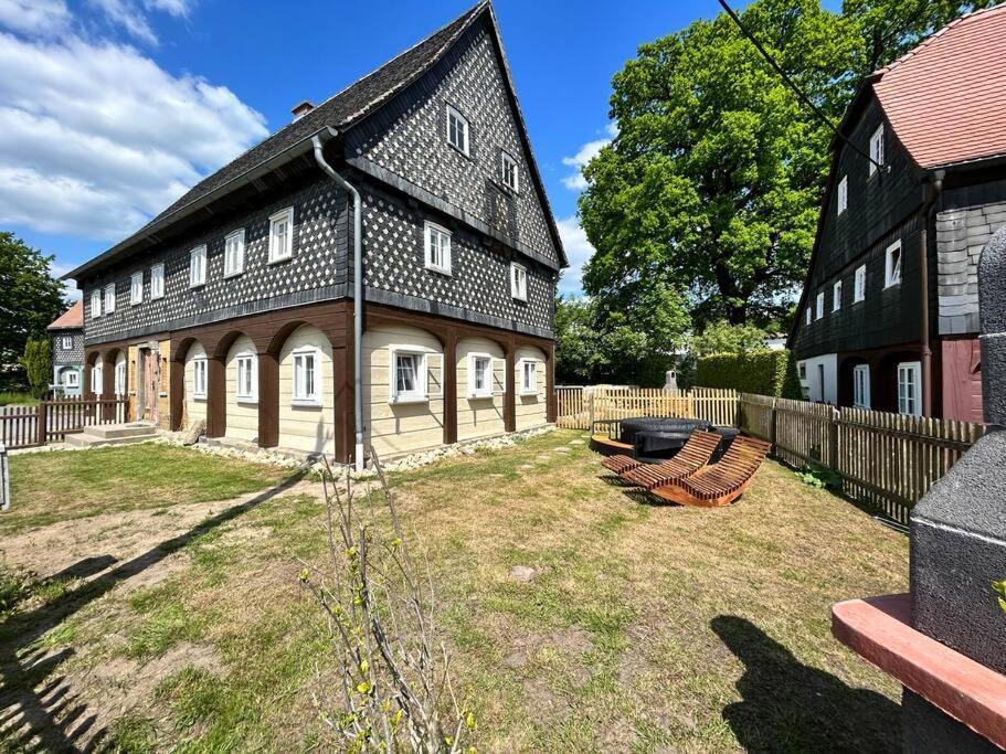 Fewo Frushi Mit Whirlpool, Infrarotsauna Großschönau Exteriör bild